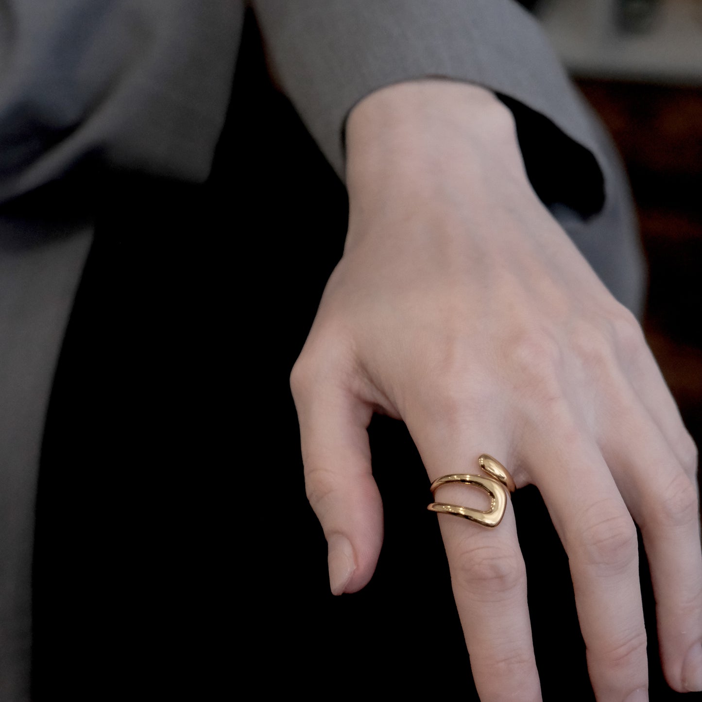 Adele Ring Gold