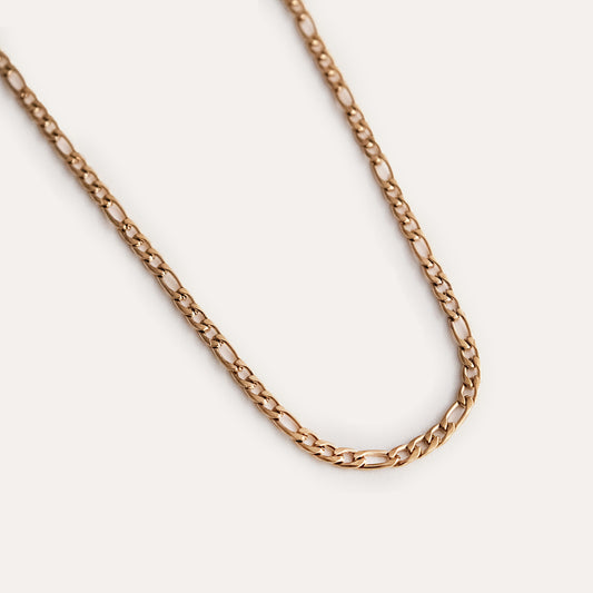 Figaro Chain Necklace Gold