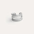 Ria Adjustable Ring Silver