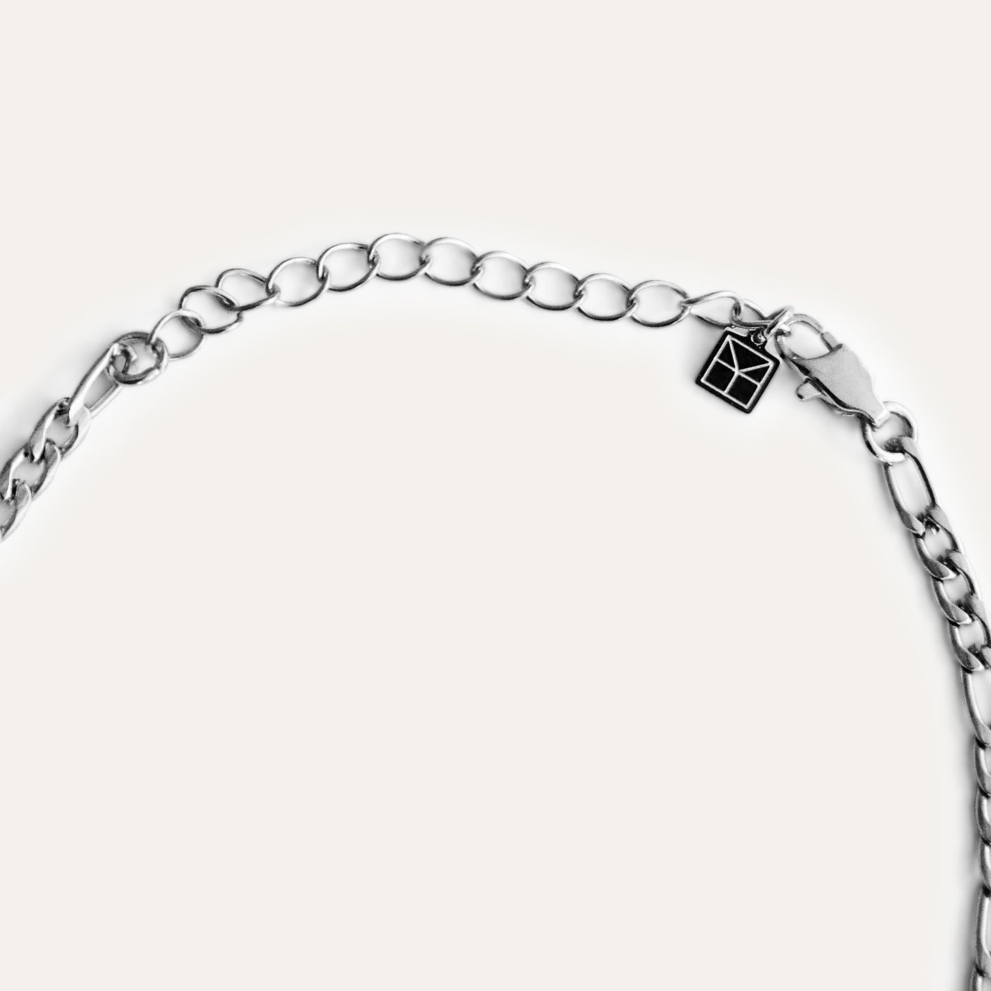 Figaro Chain Necklace Silver