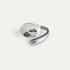 Adella Adjustable Ring Silver