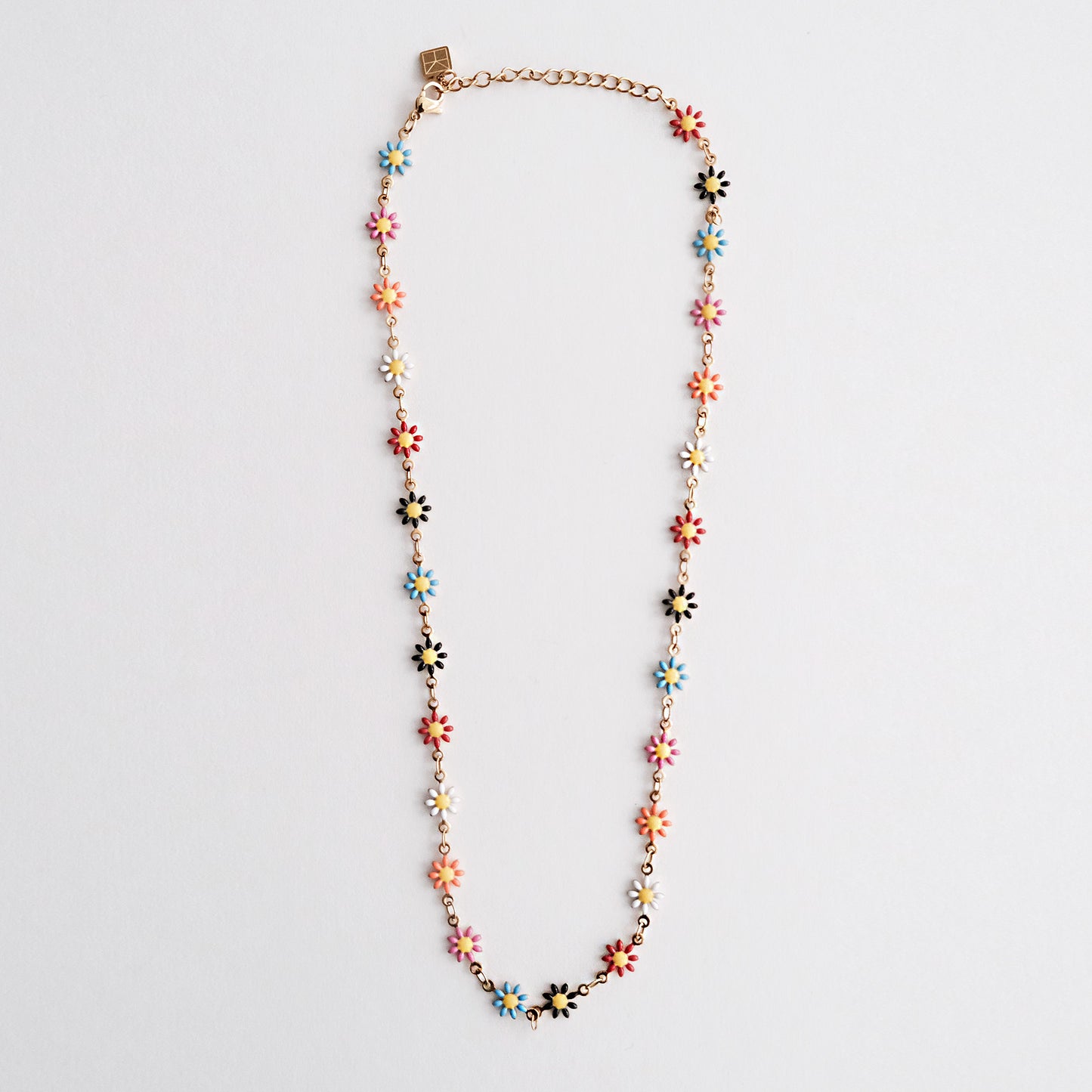 Daisy Necklace Multi