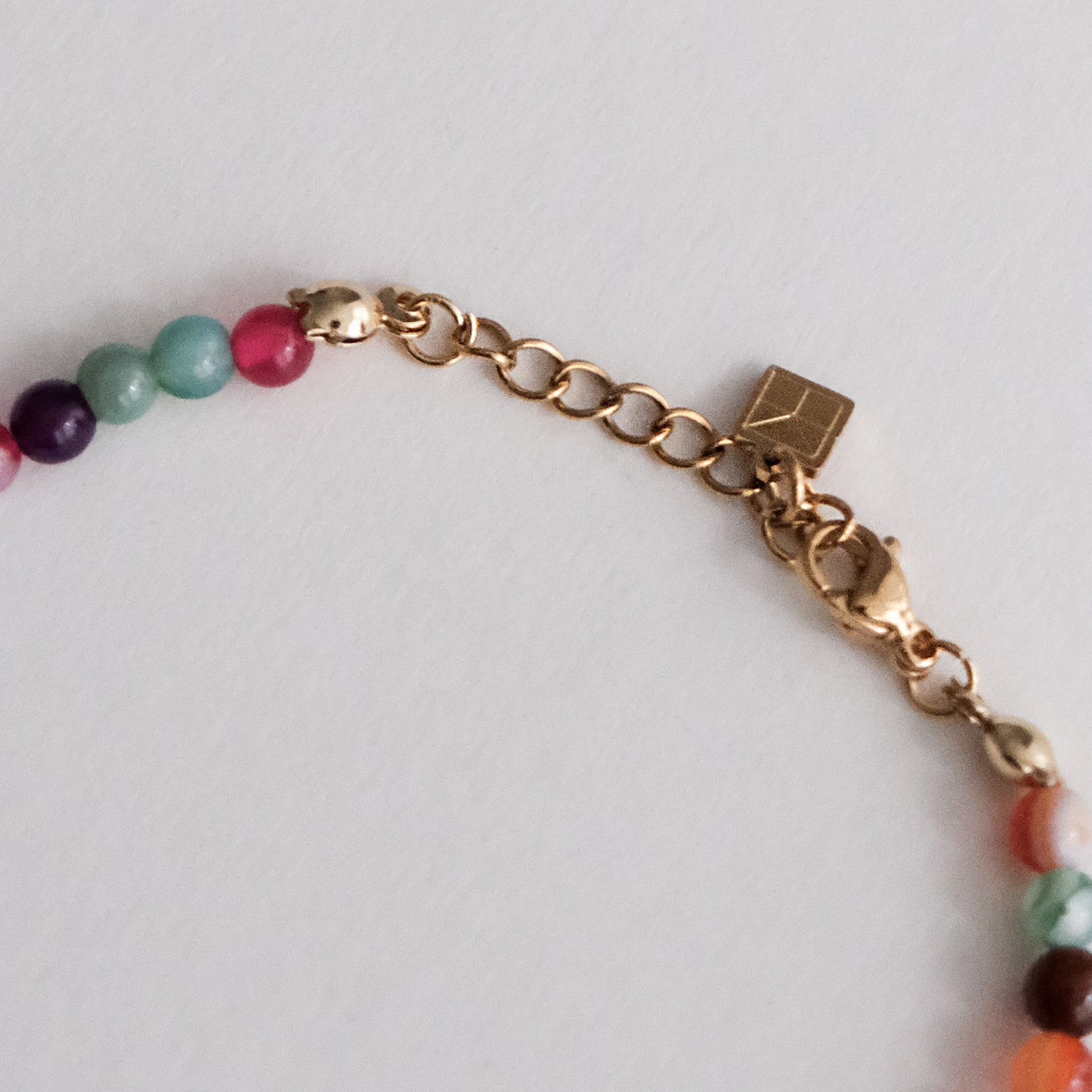 Rainbow Gemstone Bracelet Multi