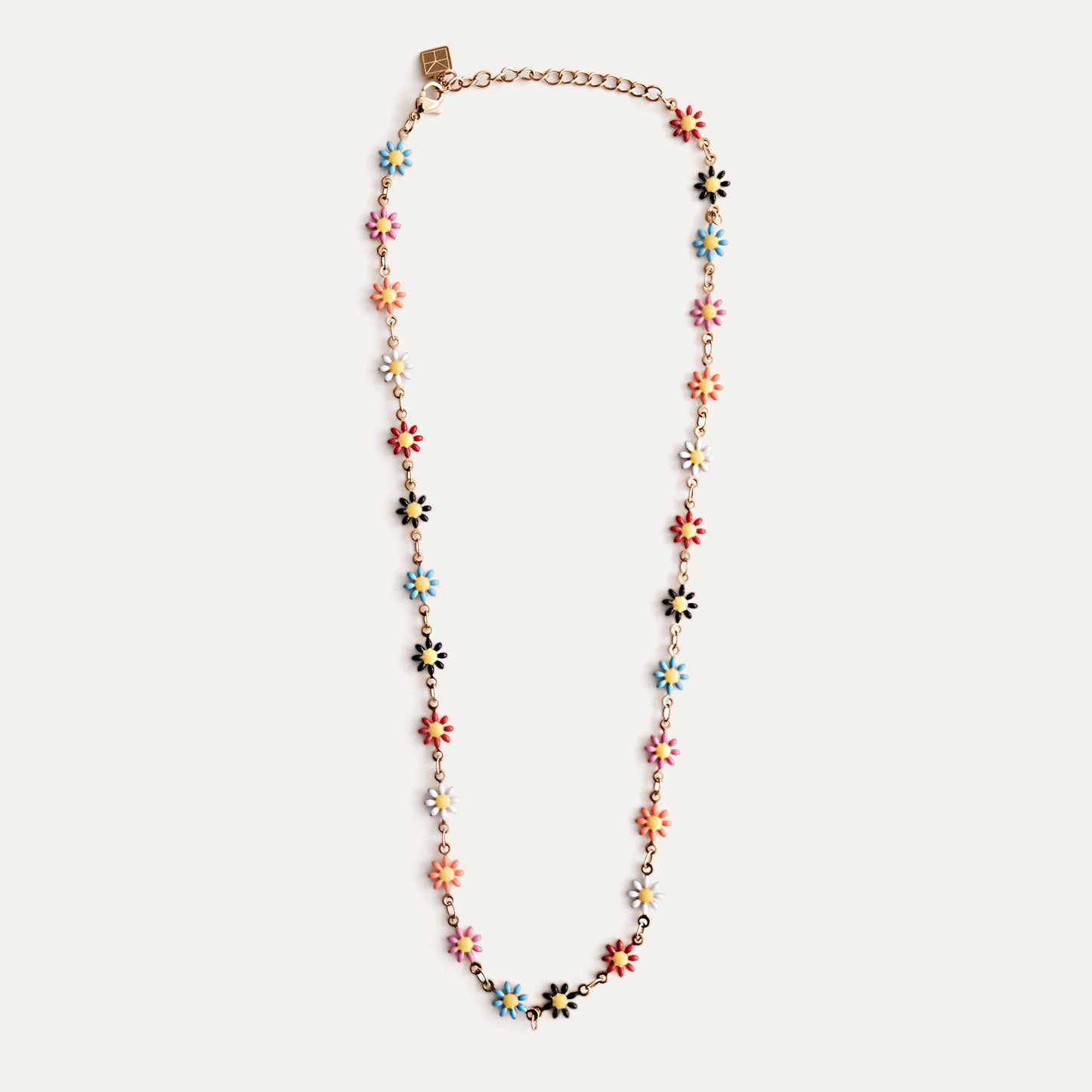 Daisy Necklace Multi