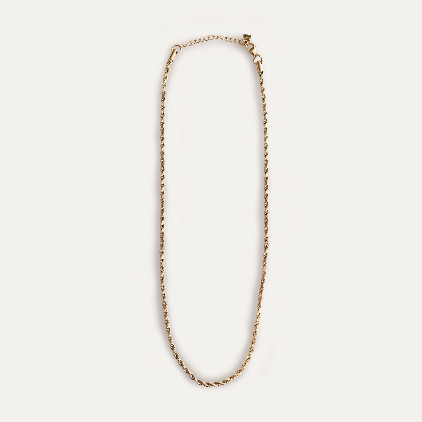 Thin Rope Necklace Gold