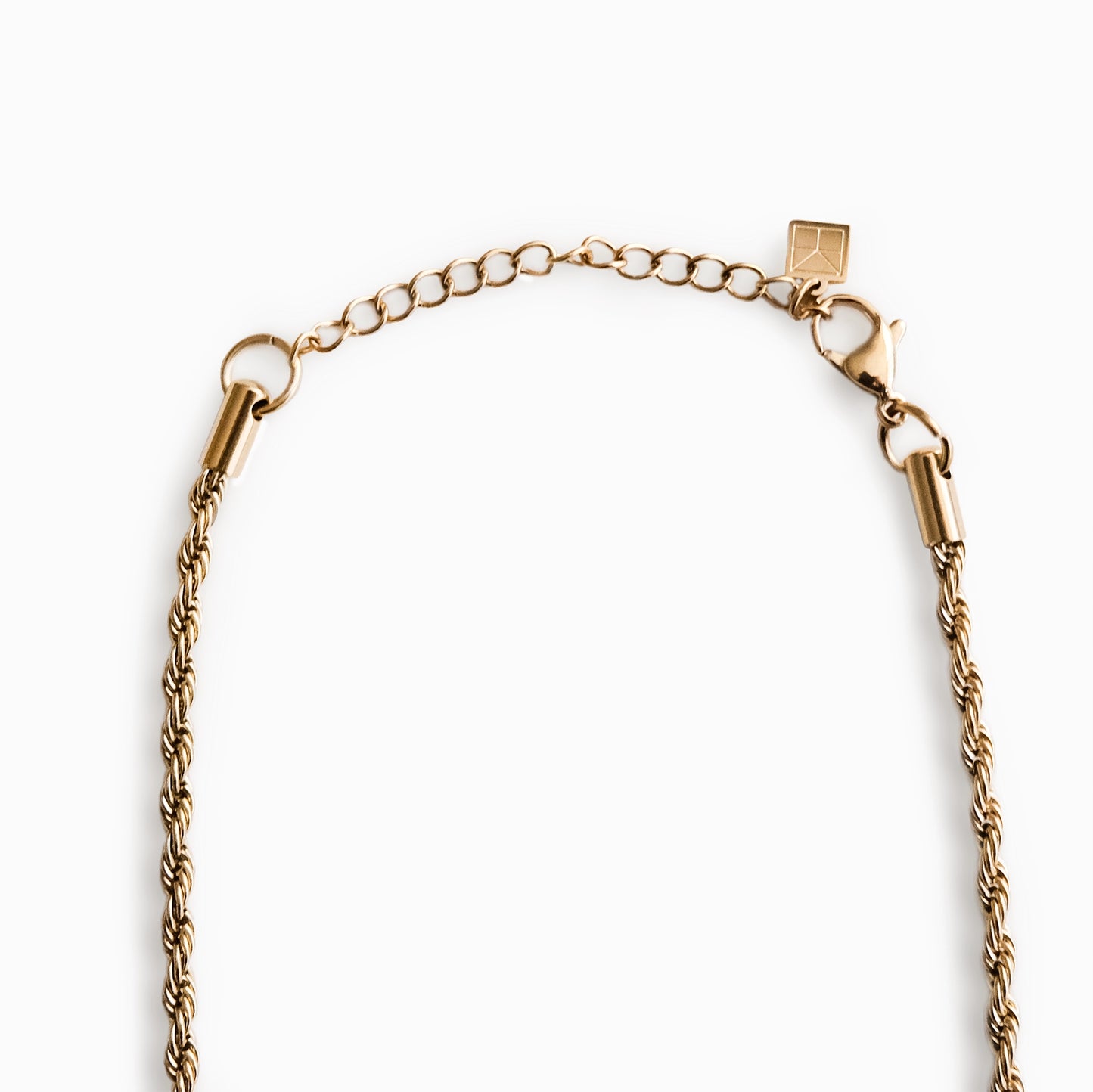 Thin Rope Necklace Gold