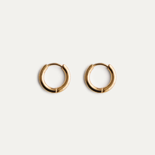 X-Small Classic Hoop Earrings Gold