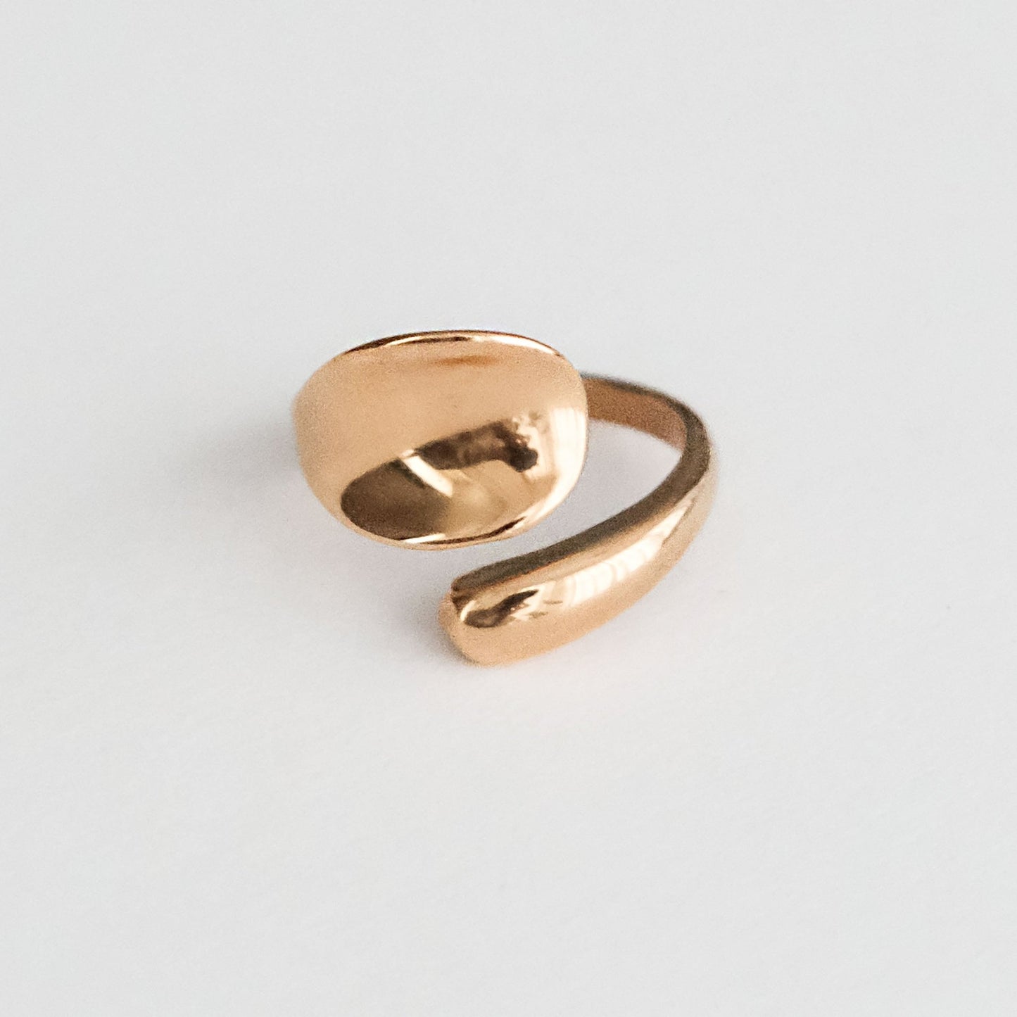 Adella Adjustable Ring Gold - HYE STUDIO