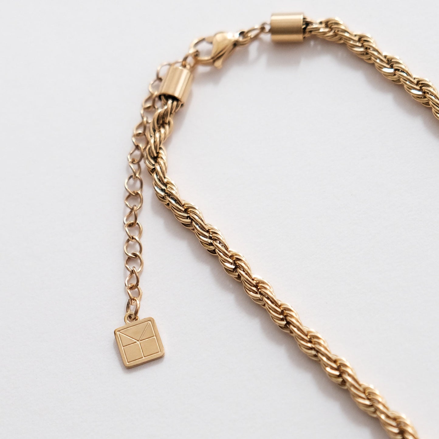 Rope Necklace Gold - HYE STUDIO