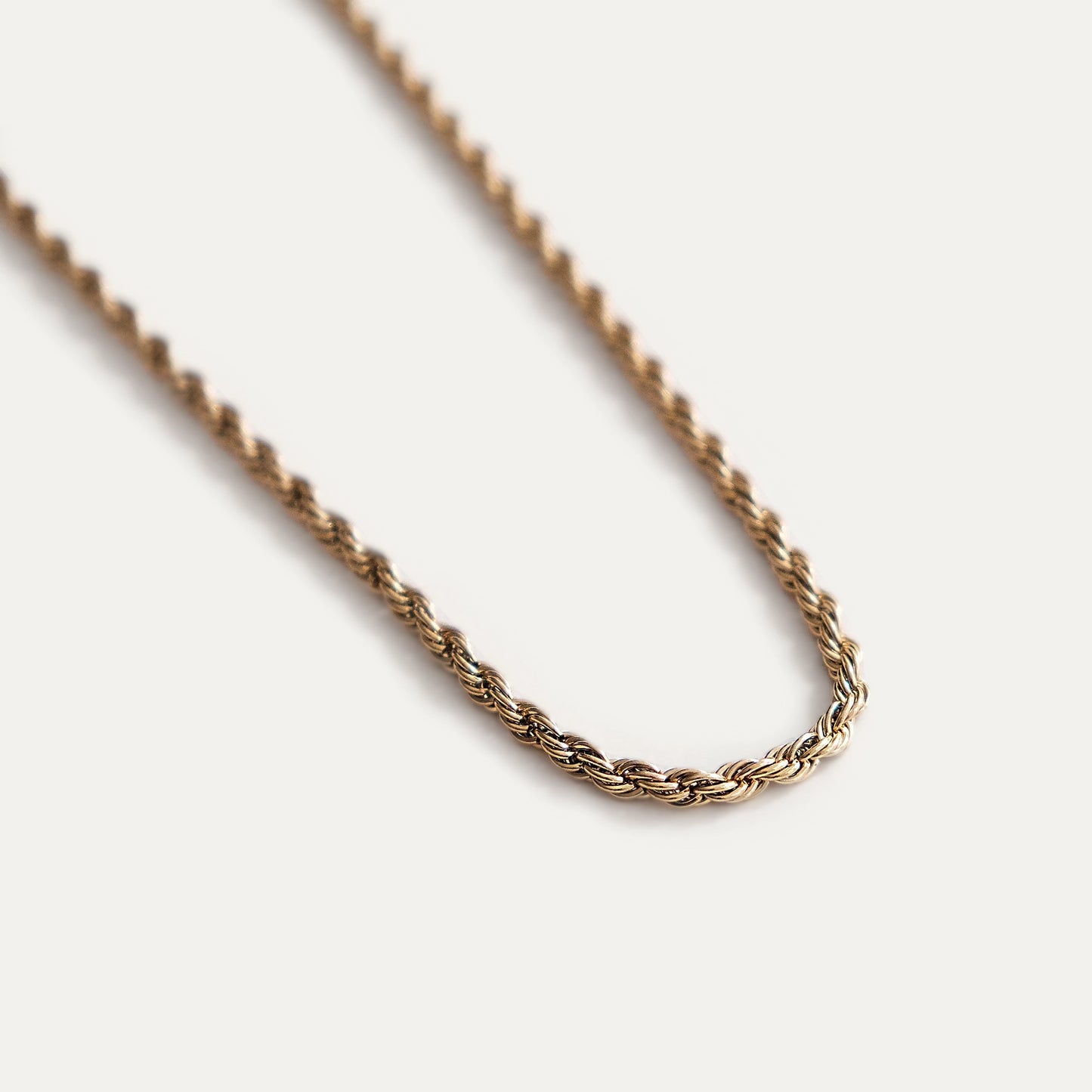 Rope Necklace Gold