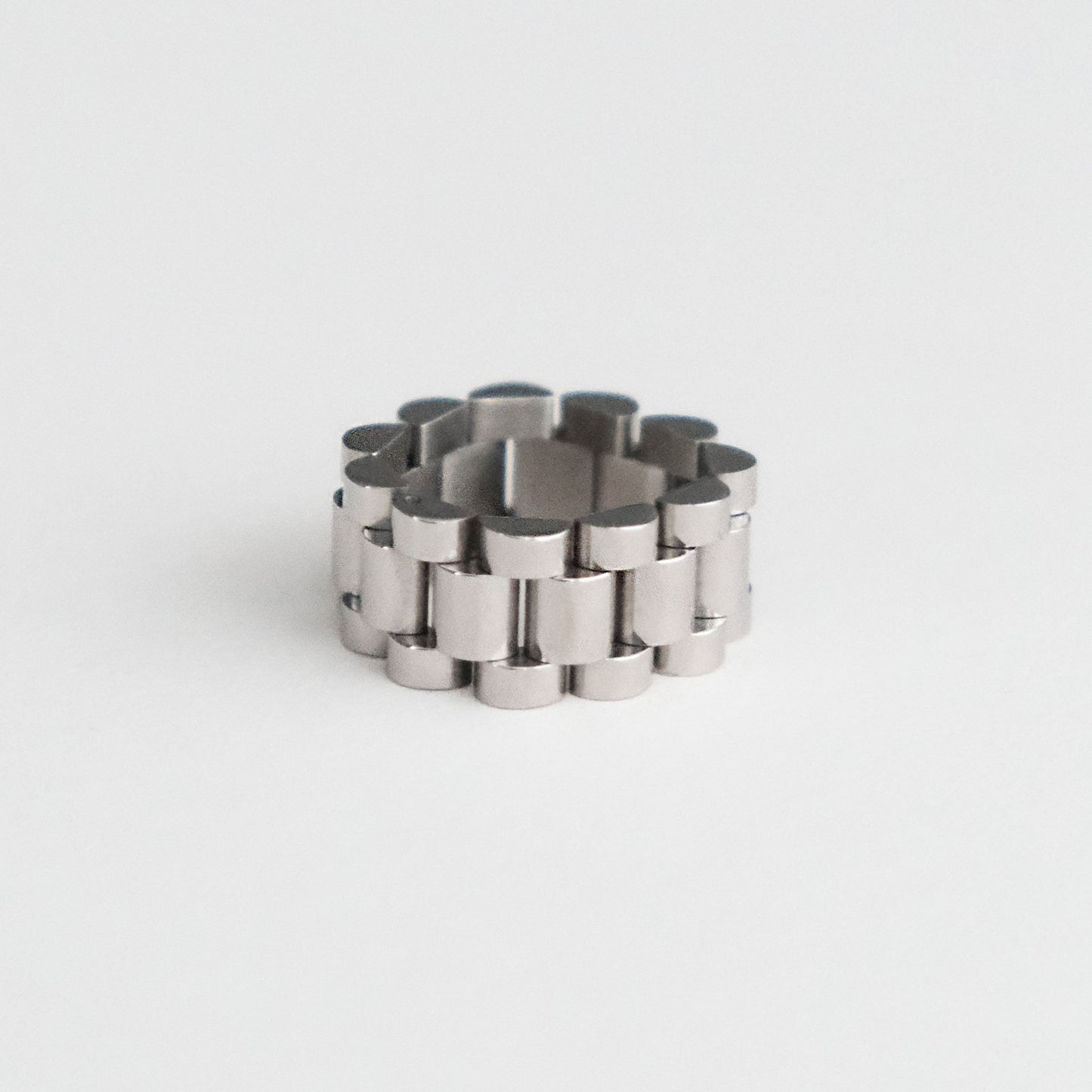 Watch Strap Ring Silver - HYE STUDIO